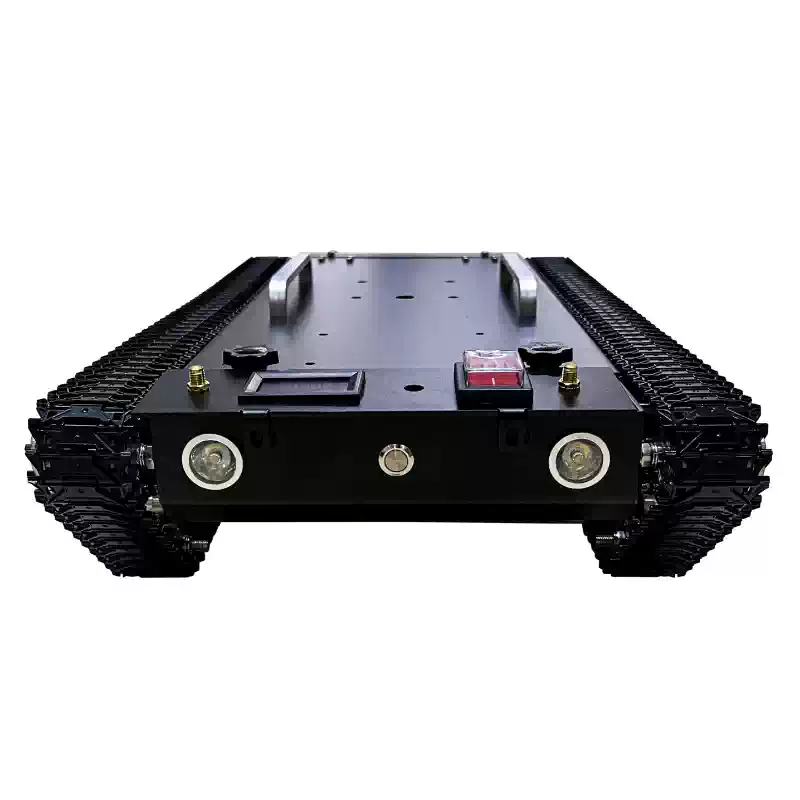 Tamamen Metal Paletli Tank Şasi Arazi Robotu