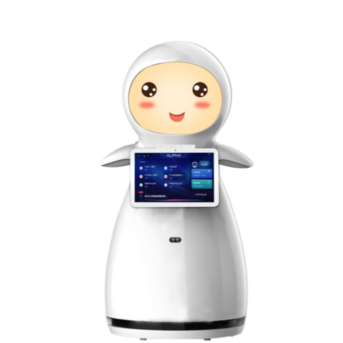 İnteraktif Otel Kapıcı Robotu