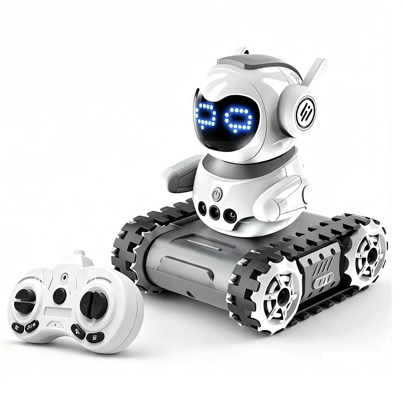 Uzaktan Kumandalı Akıllı İndüksiyon Robot Oyuncak Paletli