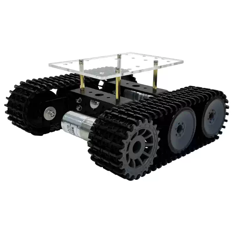Akıllı Elektrikli Paletli Şasi DIY Robot Şasi