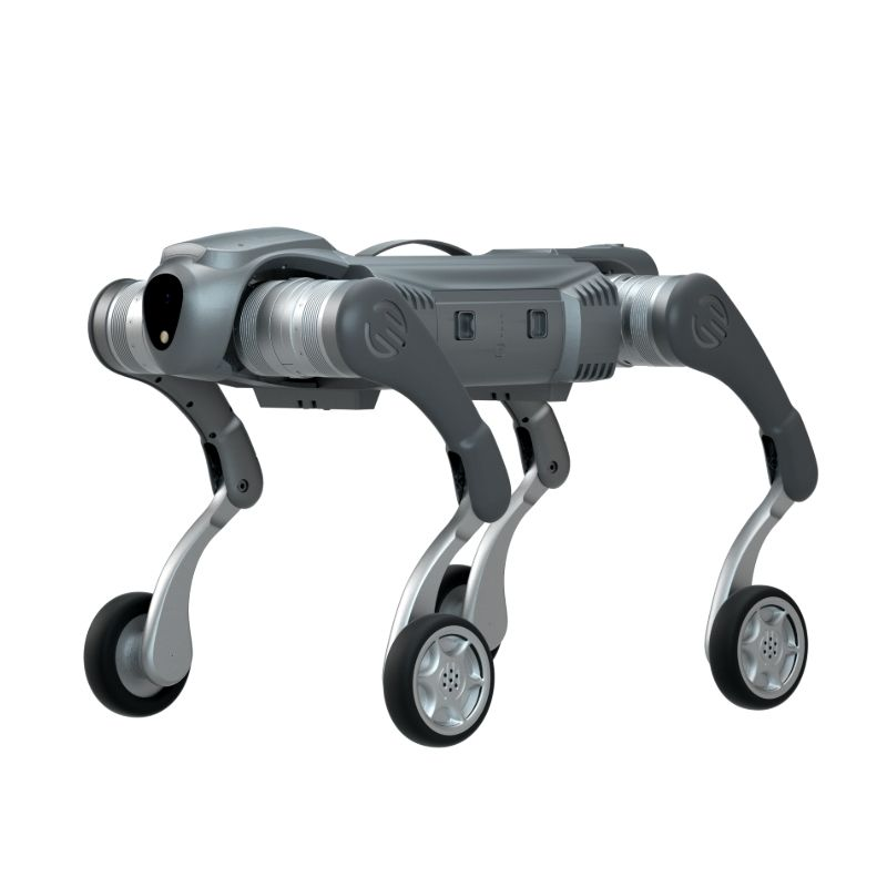 Tekerlek Ayaklı Dört Ayaklı Robot Köpek